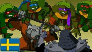 Ninja Turtles på Svenska  Säsong 1 avsnitt 11  Shredder slår till | TMNT Mutant Melee
