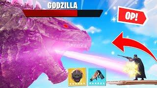 GODZILLA ist in Fortnite einfach zu OP! (Gratis Skins)