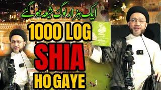 Allama Syed Shahenshah Hussain Naqvi || Is Kitab Se 1000 Log Shia Ho Gaye || India Lucknow || 2024