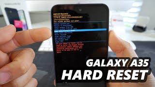 How To Hard Reset Samsung Galaxy A35 5G - Factory Reset