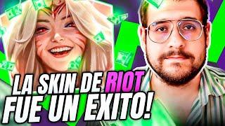 RIOT ya NO TIENE HAMBRE!!! la skin de AHRI FAKER FUE UN EXITO!! xD