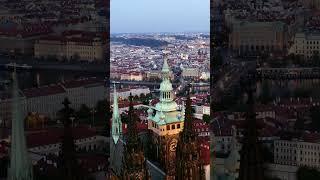 Prague’s Timeless Beauty: Aerial Views of Czechia's Jewel