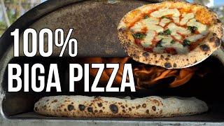 100% Biga Pizza Dough Recipe | Cold Fermentation