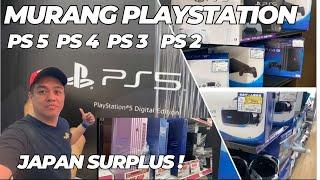 Surplus Playstation 5, 4, and 3-2 at Tindahan ng mga Murang Surplus - Japan Surplus