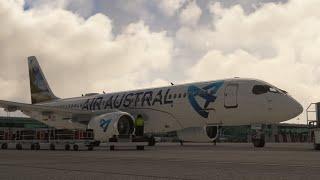 Livestream first look at the VirtualCol Airbus A220 from cold and dark in Microsoft Flight Simulator