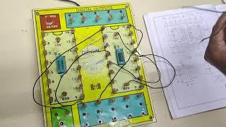 Electronics Lab experiment-5 : Realization of JK & T flip-flop IC-7476