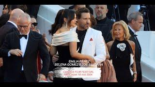 SELENA GOMEZ @ on the red carpet Cannes film festival 18  may 2024 EMILIA PÉREZ