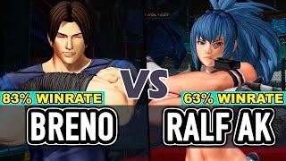 KOF XV ▰ BRENO YAGAMI (Kim/K'/Iori) vs RALF AK (Clark/Ralf/Leona)