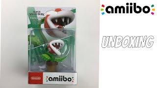 AMIIBO PIRANHA PLANT UNBOXING