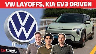 Volkswagen layoffs, Kia EV3 driven & the end of an era | The CarExpert Podcast