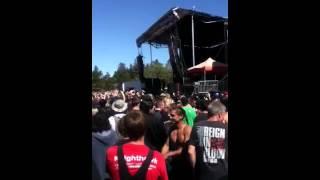 As i lay dying live 2012