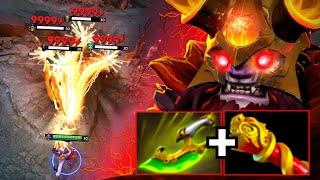 Lion 39Kills One Shot Damage + Carry Right Click Build Swift Blink +  MKB Dota 2