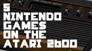 5 Nintendo Games on the Atari 2600 - IMPLANTgames