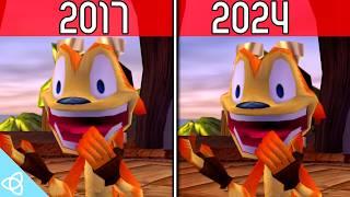 Jak and Daxter on PS5 - 2017 vs. 2024 Versions | Side by Side