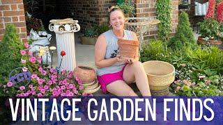 BEST Vintage Garden Idea I've Seen!  || Vintage Garden Finds || Vintage Garden Decor Ideas