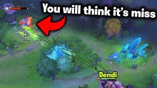 Dendi just mindhack this Hoodwink -  NEXT LEVEL HOOK!!