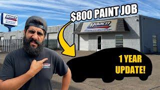 1 Year Update on the $800 Maaco Paint Job