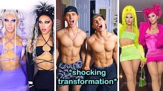 ICONIC Drag Queen TikTok Compilation 2021 (boy to girl transformation) Sugar and Spice