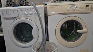 Hard experiments on Indesit and Electrolux washers + joint spinning