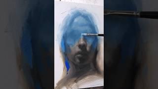 Finished painting called "Divide"