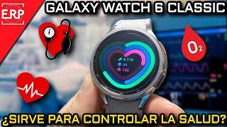 ¿Puedes comprobar tu SALUD con el GALAXY WATCH 6 CLASSIC?  Lo que NADIE te cuenta / MI EXPERIENCIA