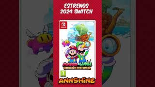 JUEGOS EN ESTRENO PARA 2024 NINTENDO SWITCH 