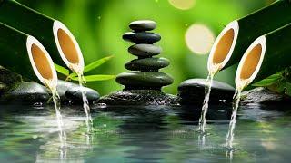 Bamboo Water Fountain Healing 24/7 - Música Relajante Anti Estres Para Calmar La Mente