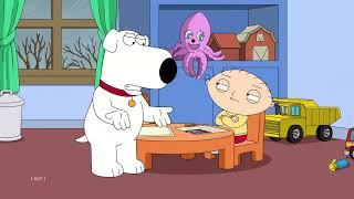 Family Guy: Stewie writing a letter to Santa