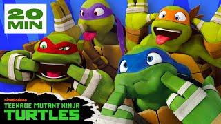 20 MINUTES of the Turtles Being Bros  (Literally) | Teenage Mutant Ninja Turtles