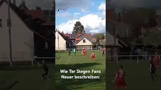 Ter Stegen sollte Nr 1 sein, so schlecht ist Neuer jetzt aber auch nicht #top #euro #fußball