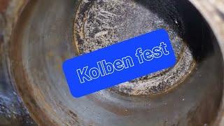 Kolben fest nach langer Standzeit MGB Motor zerlegen