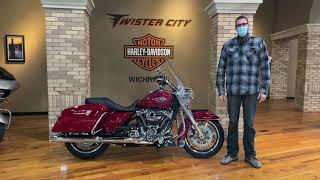 2021 Road King in Billiard Red @ Twister City H-D, Wichita, KS