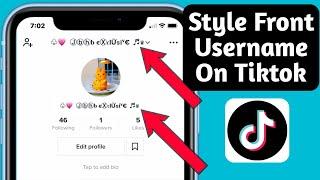 How to Get Font Names on TikTok ||  How to Get A Fonts Username on TikTok