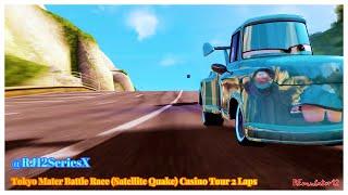 Cars 2 The Video Game | Tokyo Mater - Battle Race (SQ) | Casino Tour 2 Laps