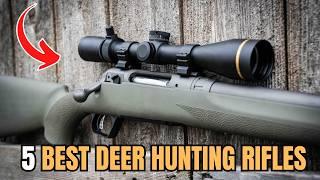 5 Best Deer Hunting Rifles [Most Recommended In 2024]