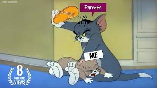 Exam Results ~ Funny Tom & Jerry Meme  ~ Edits MukeshG