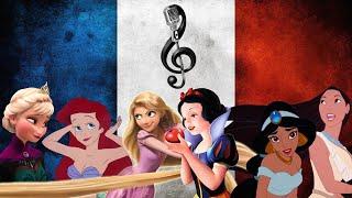 French Voices of Disney Princesses in Real Life (1938-2019)