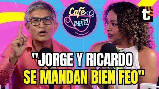 FERNANDO ARMAS habla sobre JORGE LUNA Y RICARDO MENDOZA DE HABLANDO HUEVADAS   CAFÉ CON LA CHEVEZ