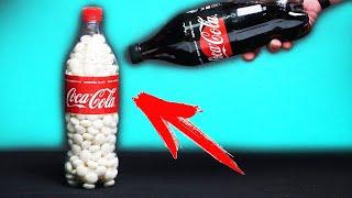 EKSPERIMEN: Coca-Cola VS 1000 Mentos!!! // Si Gila Timon