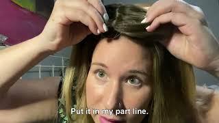 Lusta Hair Topper Review - 24" You Can't Sit With us topper custom color