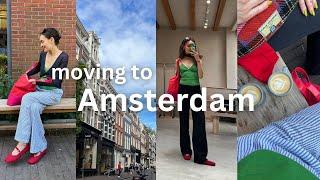 Moving to Amsterdam | festivals, settling into routines, & cafes