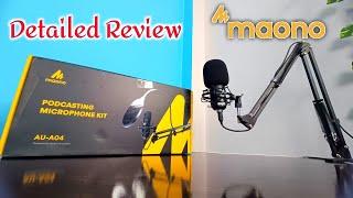 Best Podcast Mic - Maono AU-A04 Podcasting Microphone [ Detailed Review ]