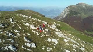 Monte Baldo, Italy 360 drone view