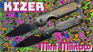 The Best Version Of The Mini Militaw!! #Knives #edc #kizer