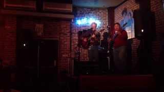 Mark Wood performs "Here Comes the Sun" at the Blue Beet in Newport Beach, California