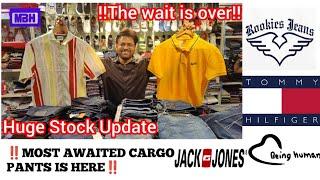 Tommy Hilfiger Shirts, Rookies, Being Human Jeans and the most awaited, Cargo Pants Jake and Jones.