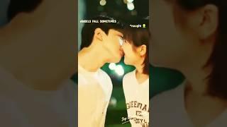 He just wish to kissAngels Fall Somethimes #cdrama #shorts #angelsfallsometimes #linyi #landyi