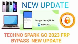 Tecno Spark Go 2023 (BF7) Frp Bypass Without Pc  New security update 2024