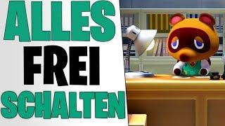 SO SCHALTET IHR ALLES FREI - Leiter, Rathaus & Terraforming | Animal Crossing New Horizons Tipps