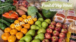 FRESH Fruit & Veg Haul - Large Family Vlog